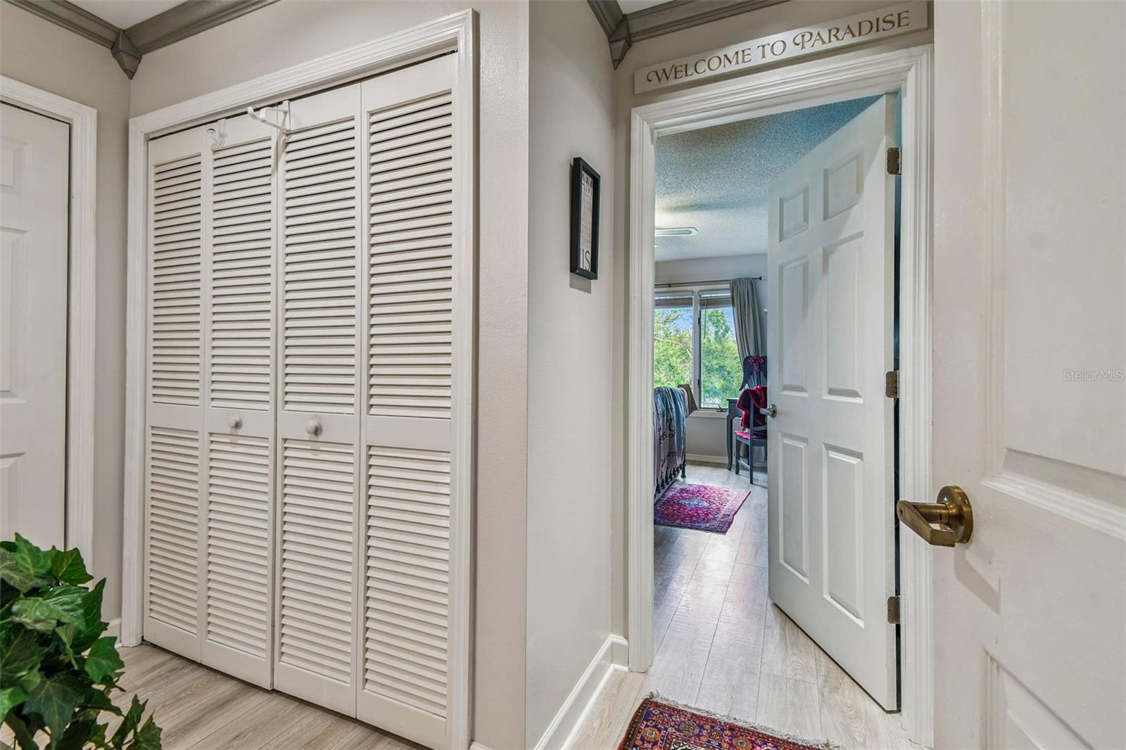 Master Closets/Master Entry