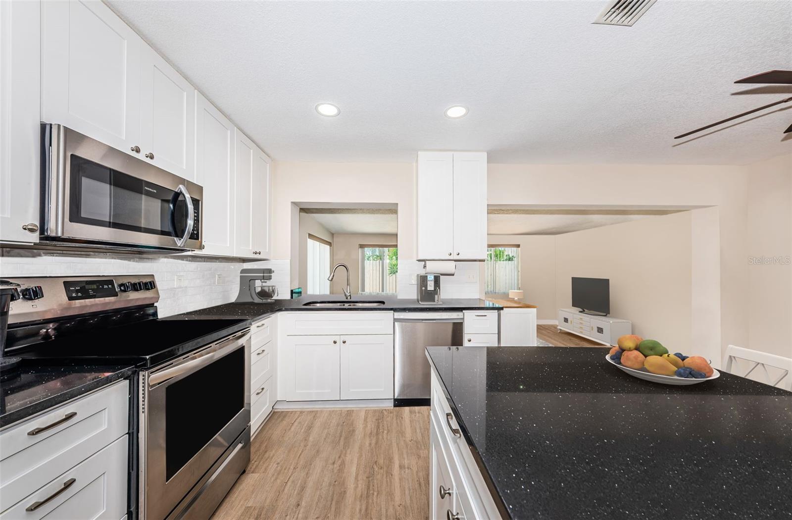 Spacious kitchen