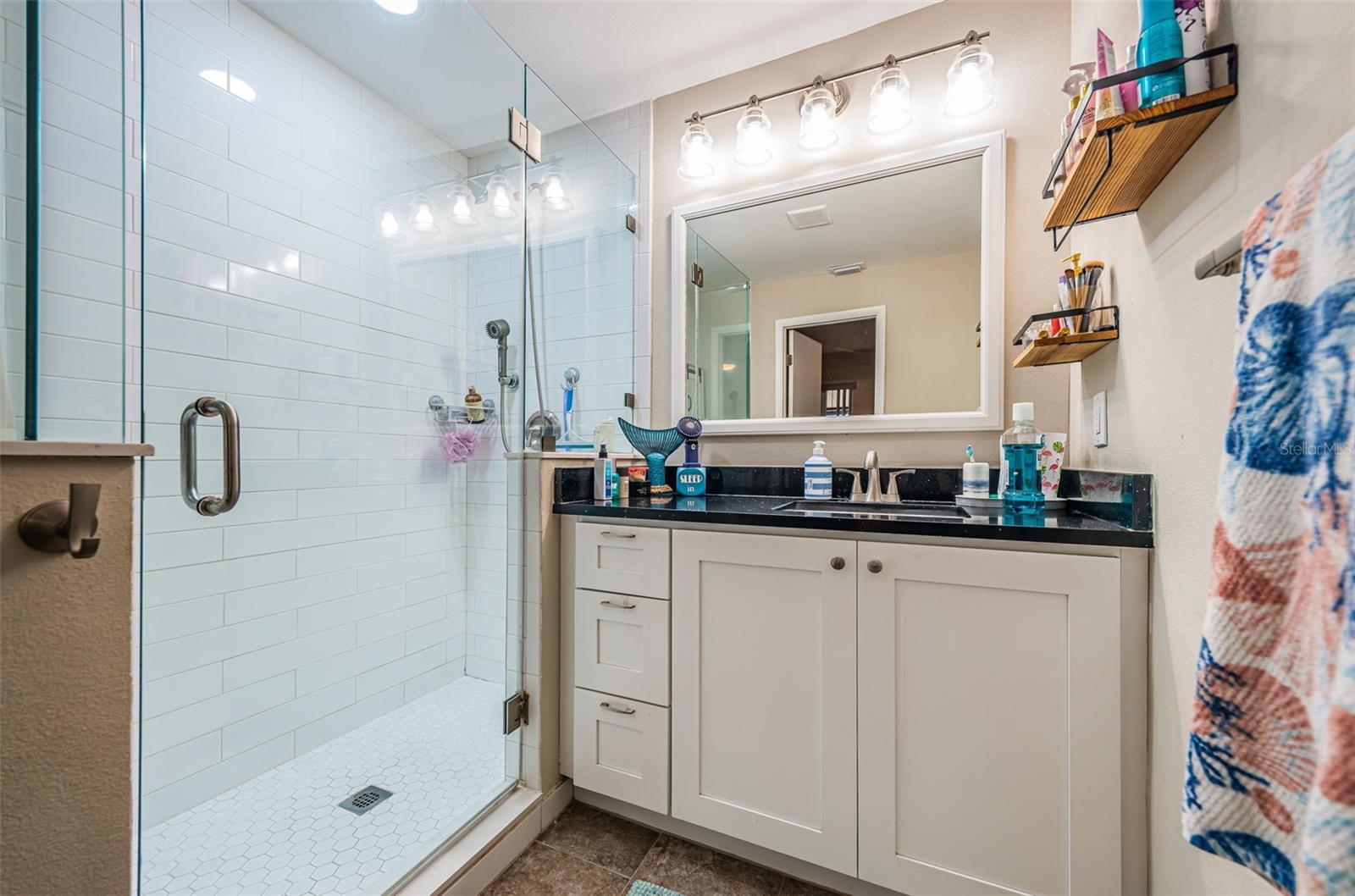 Primary ensuite, walk in shower