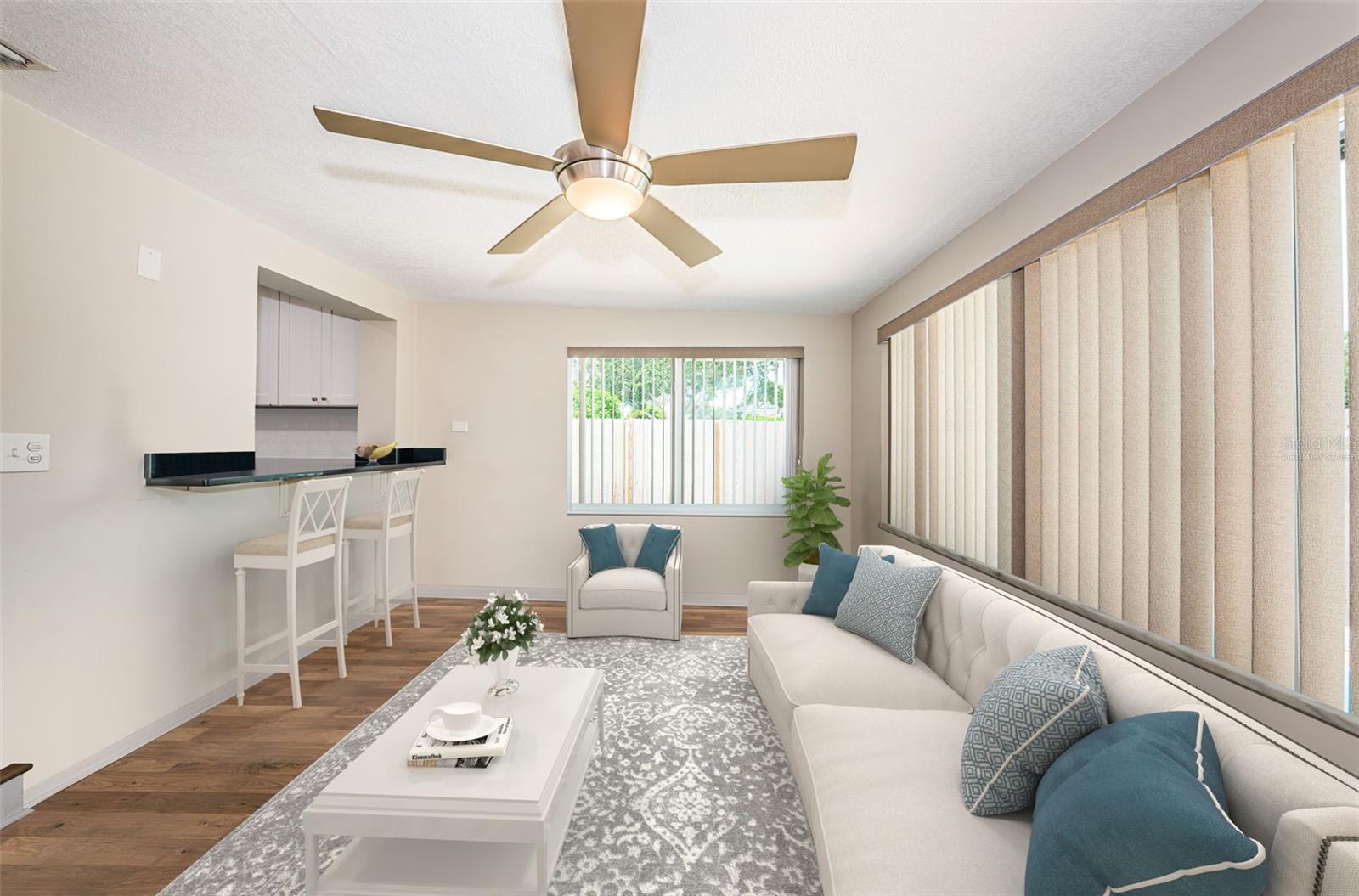 Florida Room -Virtually staged