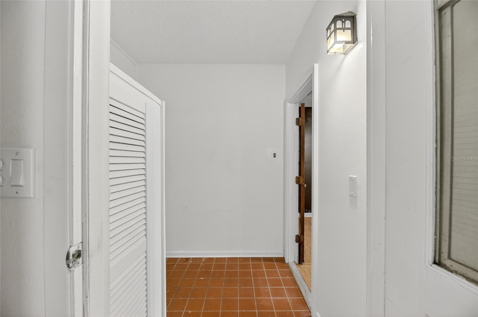 Hall from Kitchen to 1 bedroom In-Law Suite