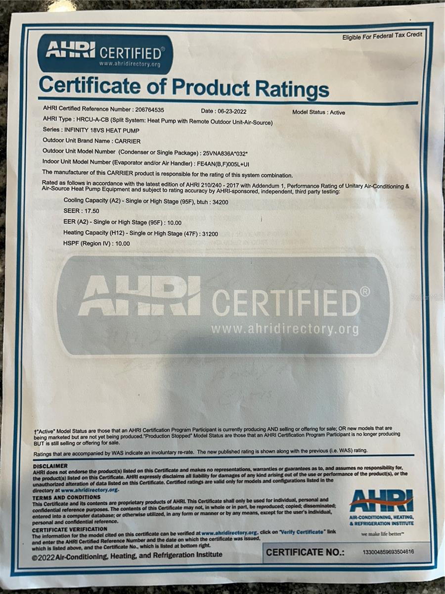 WARRANTY AC