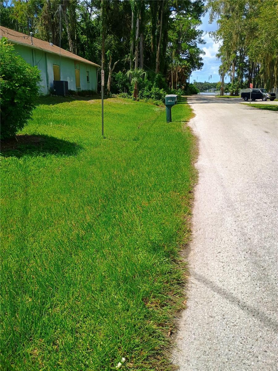 Side of house