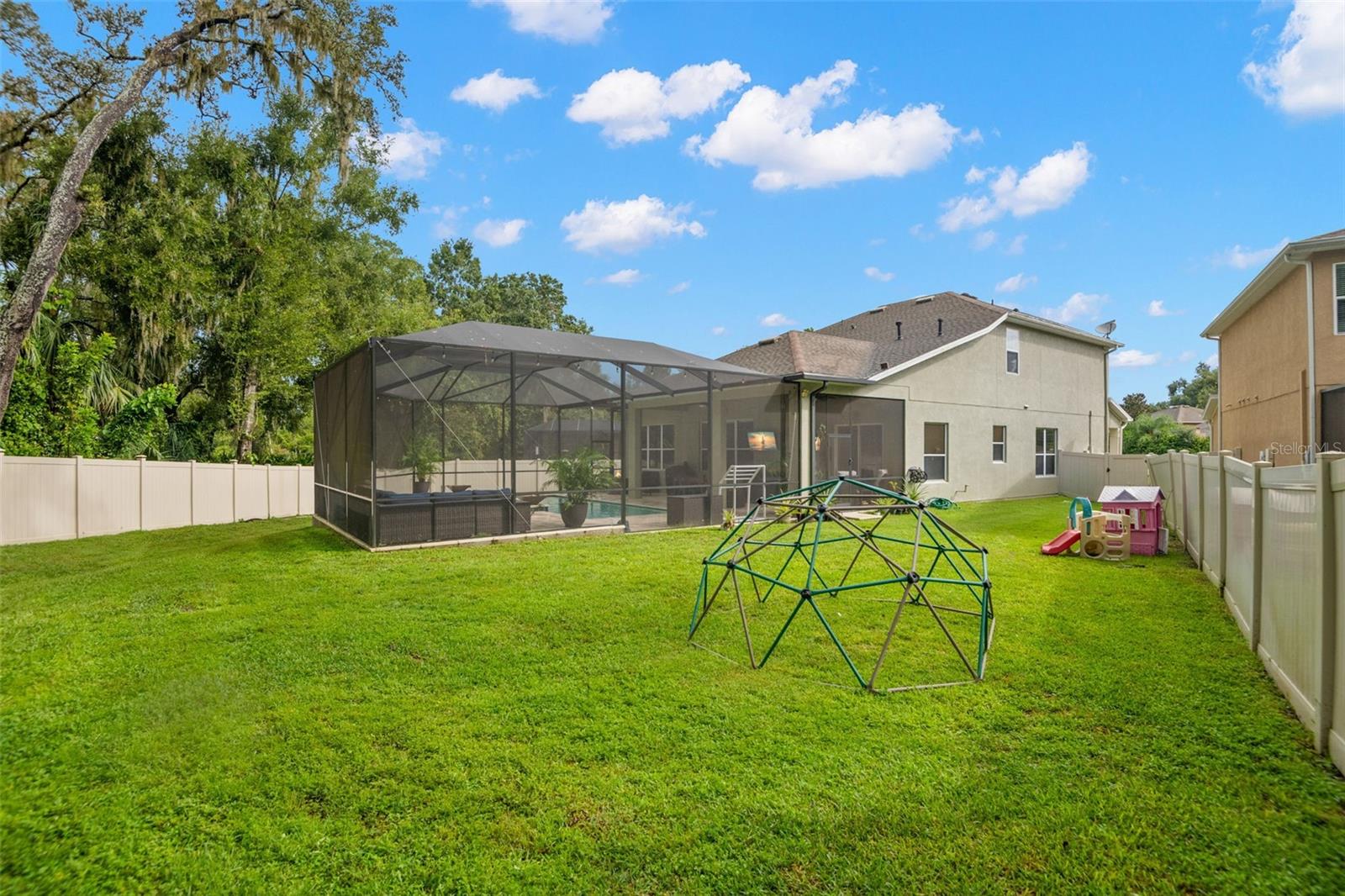 Private Backyard