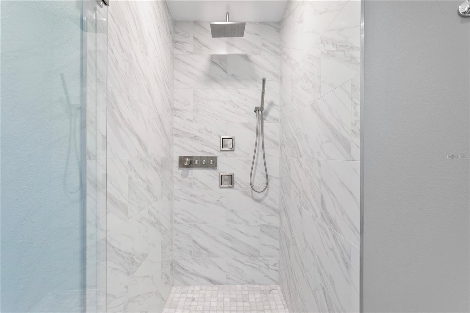 Walk in shower