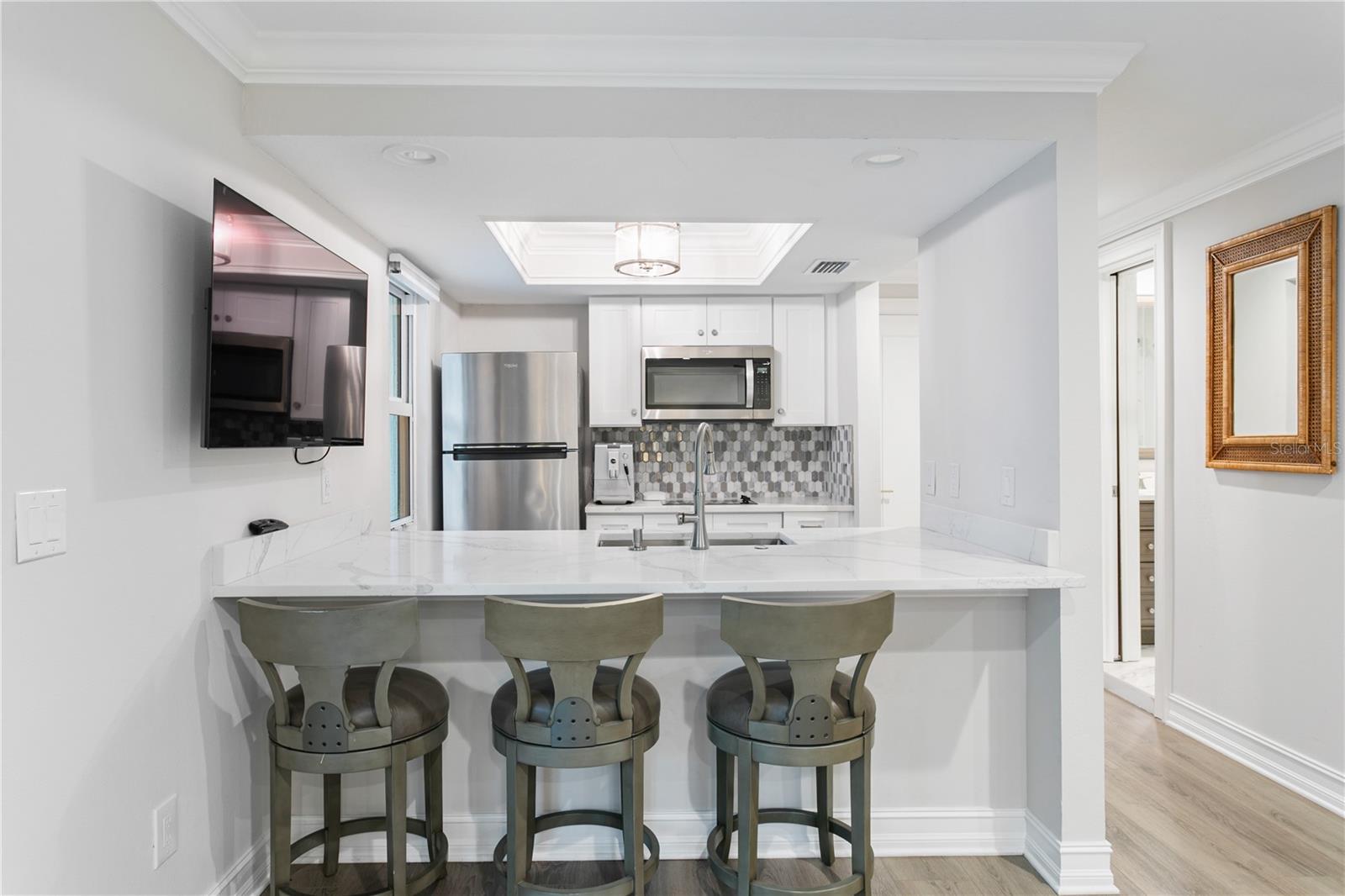 Kitchen in Guest Cabana