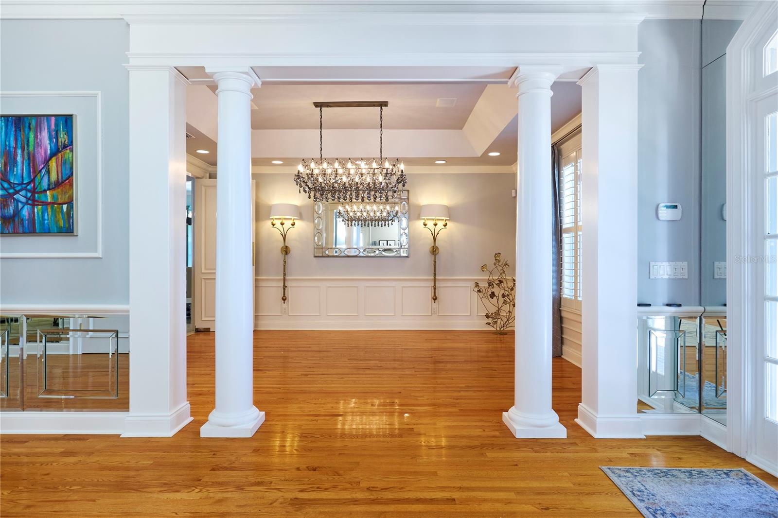 Formal Dining Room from Foyer