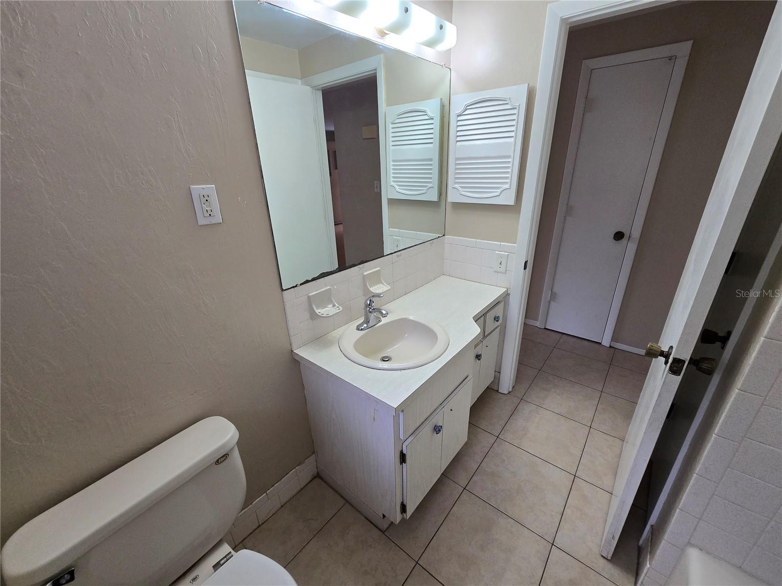 Hall bathroom