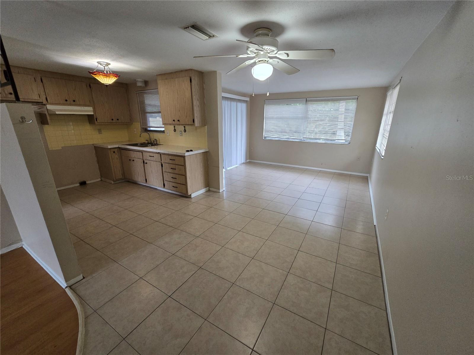 Dining area next to kitchen