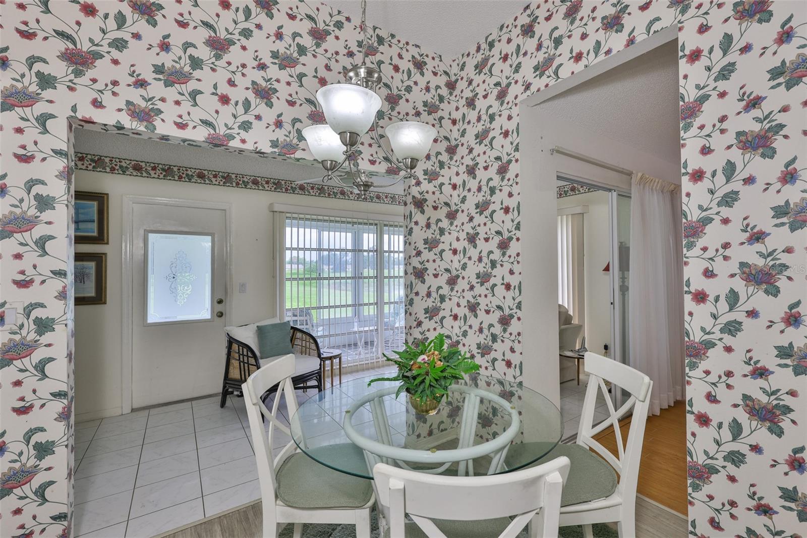 Breakfast Area off of the Kitchen