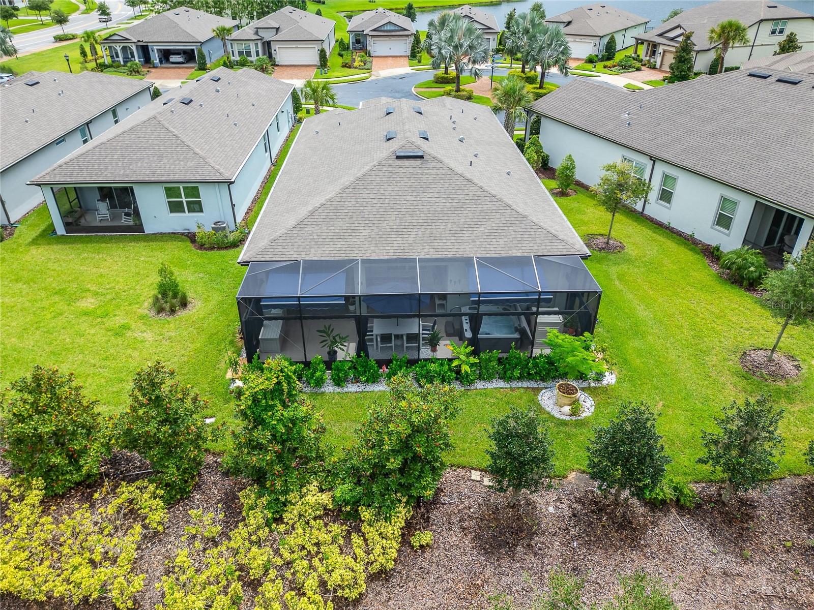 Back of home