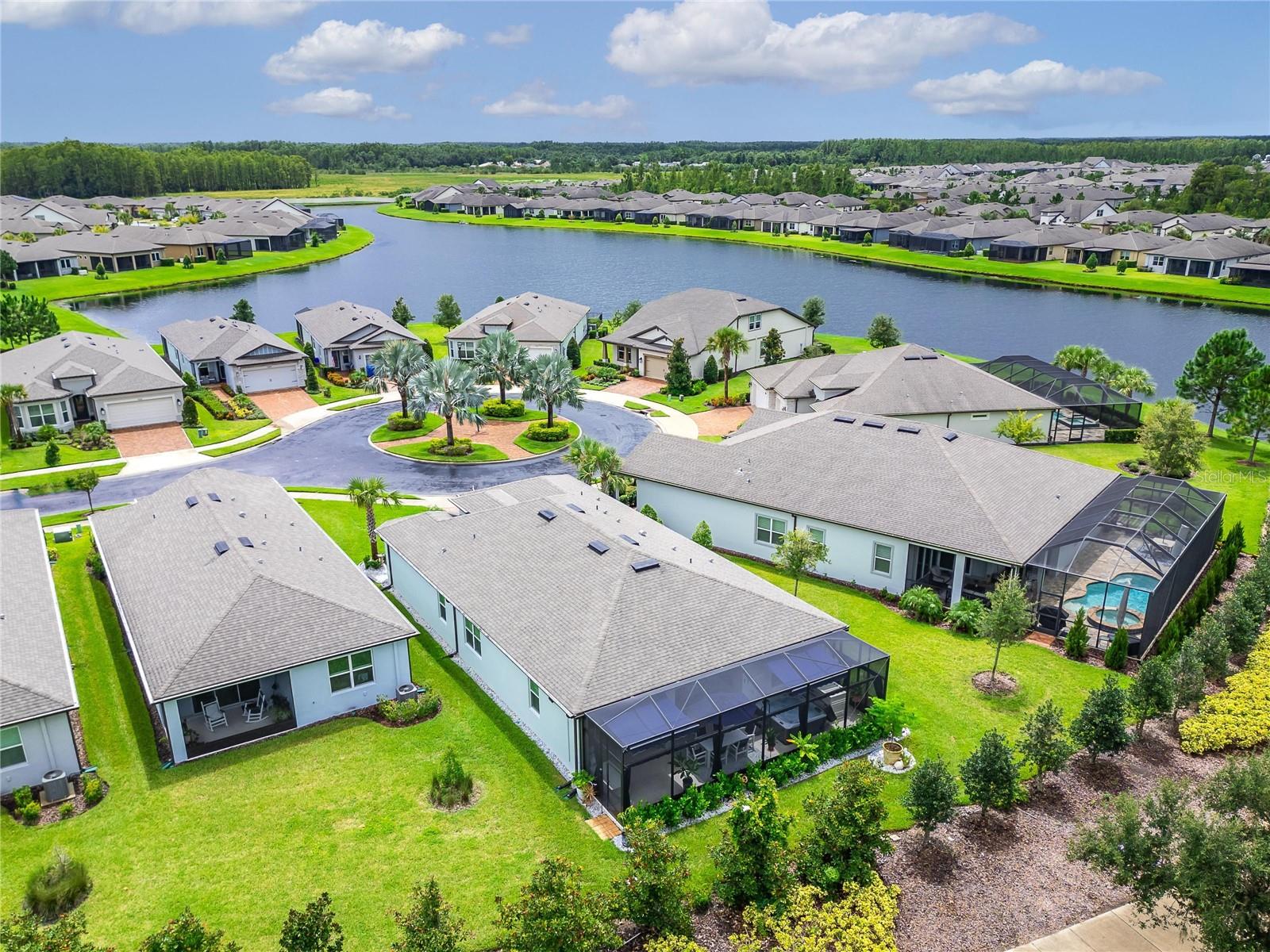 Aerial of home