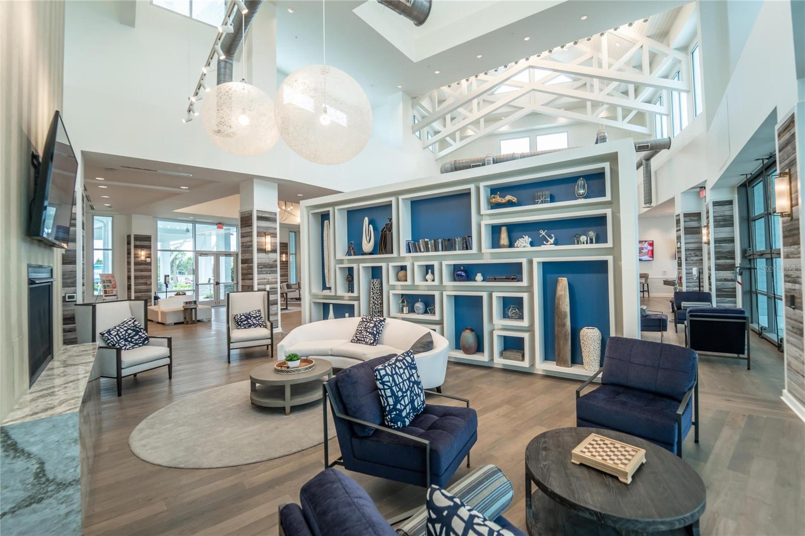 Clubhouse sitting area
