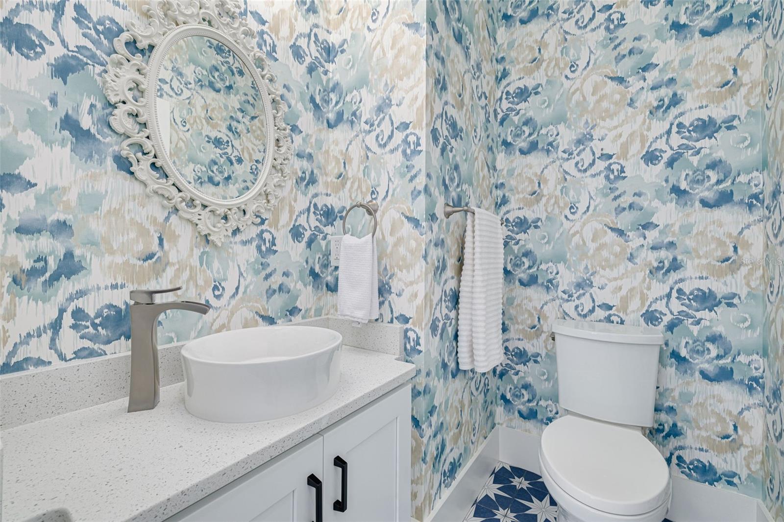 Downstairs half bathroom