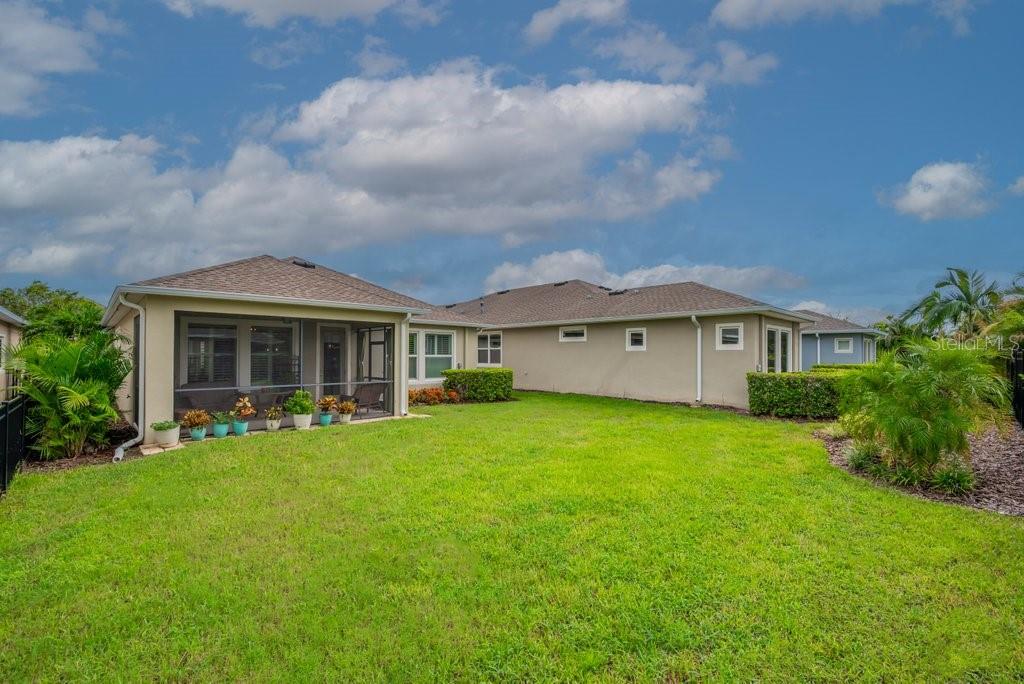 FENCED YARD