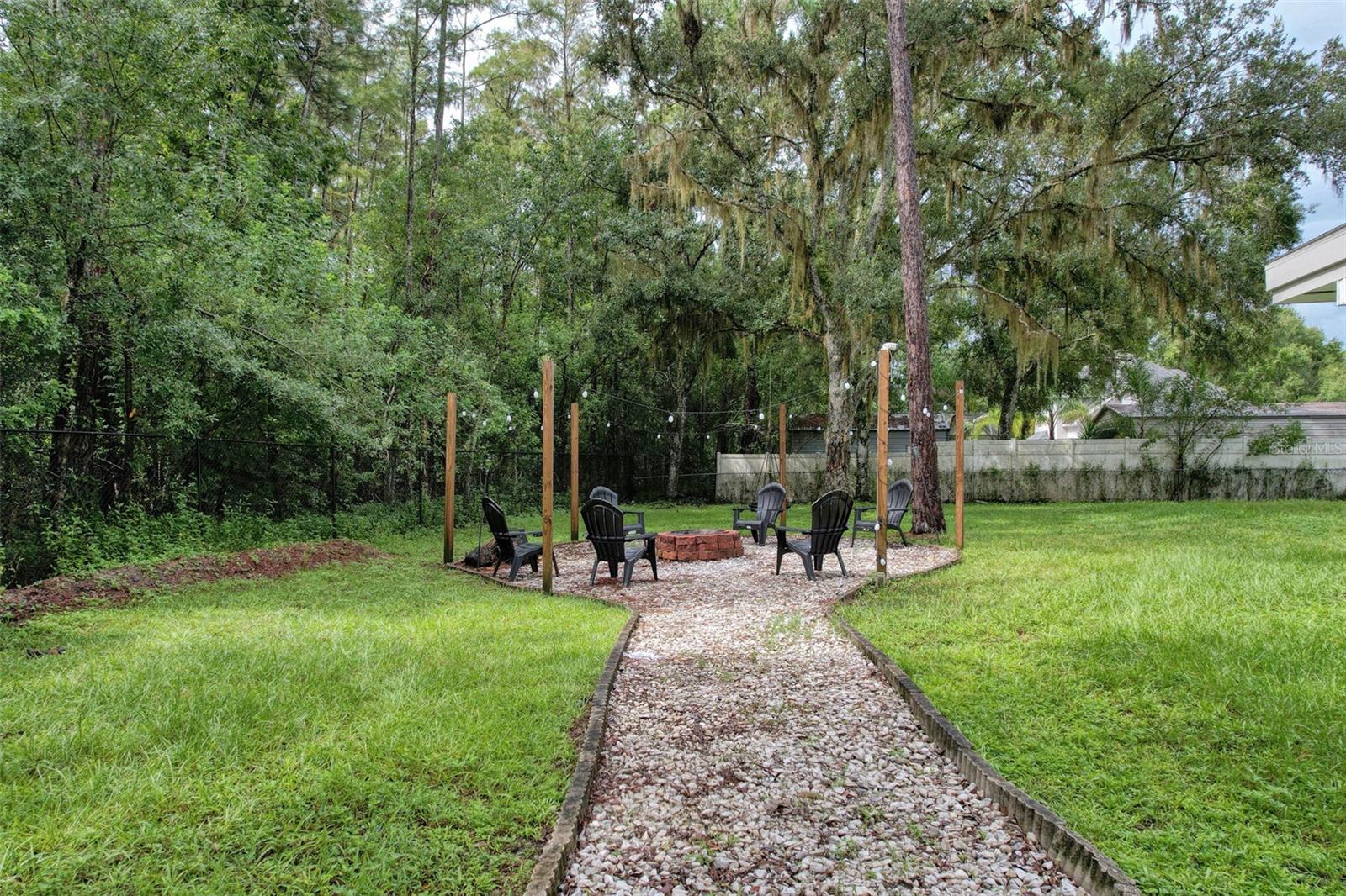 Cozy Firepit area