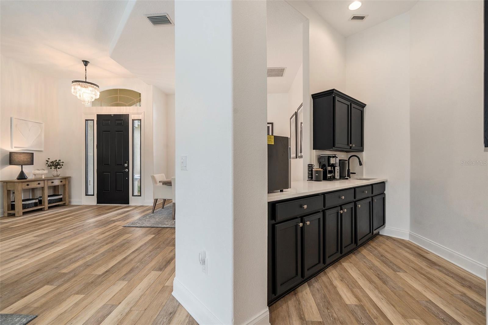Wet Bar towards Front Door