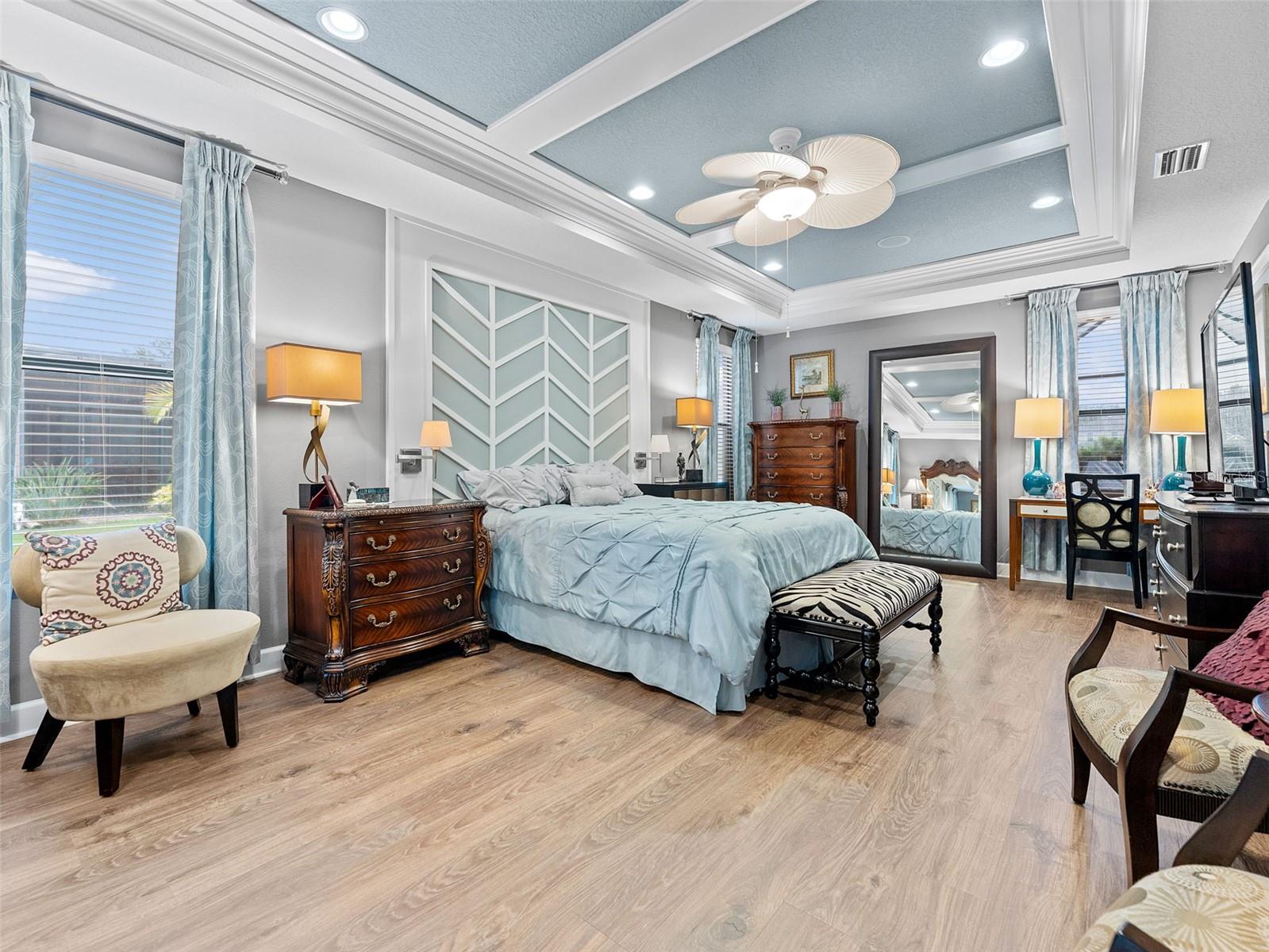 Light and Airy Primary Bedroom