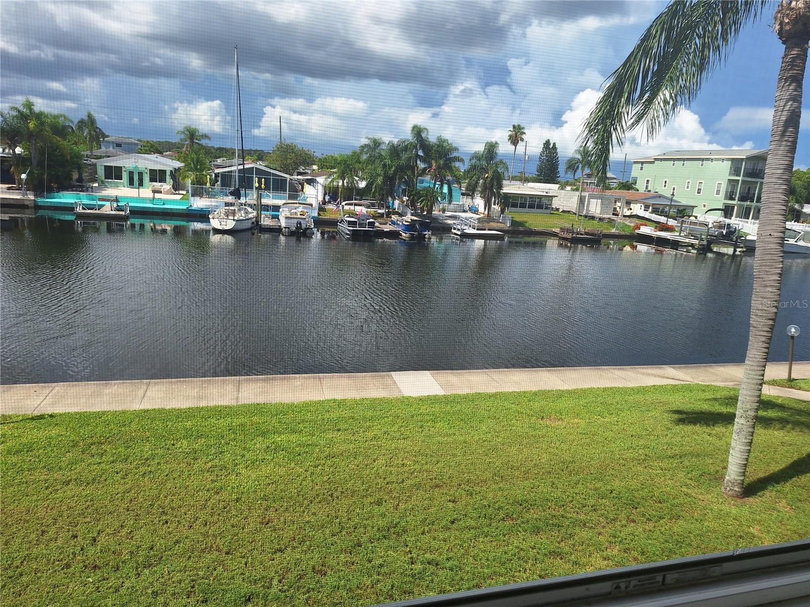 Great View of the Water just outside your door.