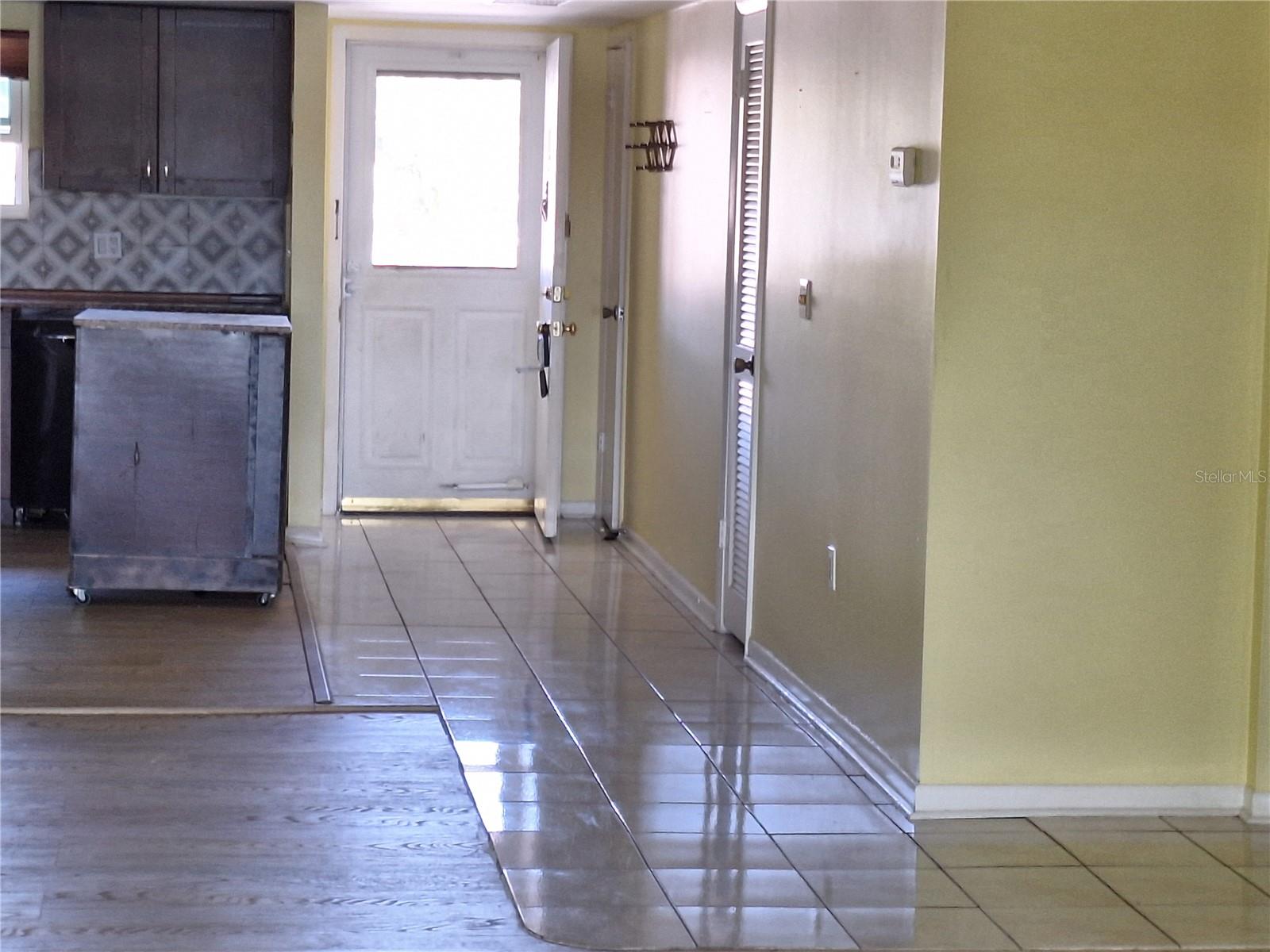 Both doors on right are Pantry Closets.