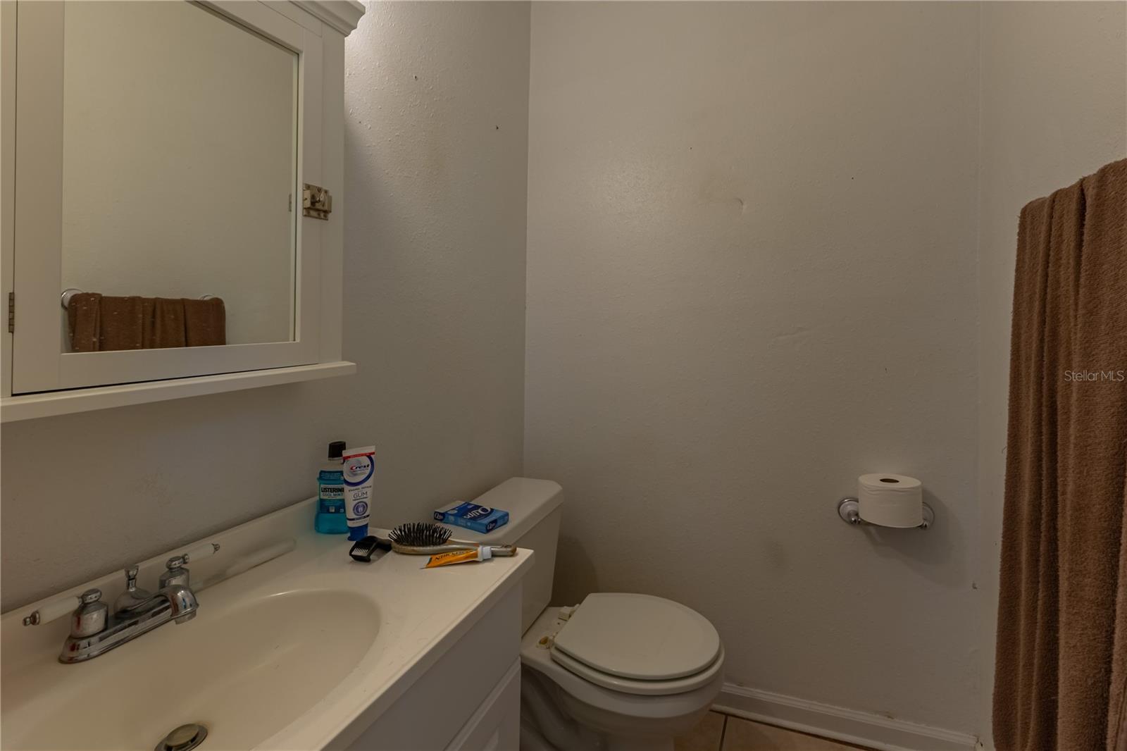 half bathroom