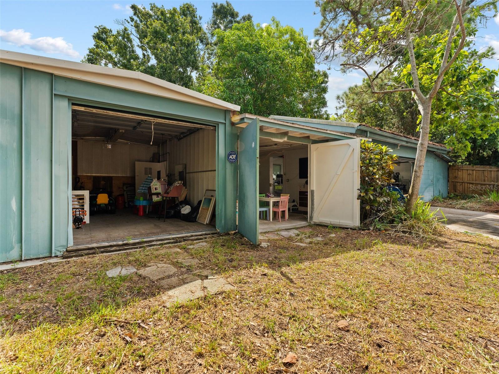 Rear Garages