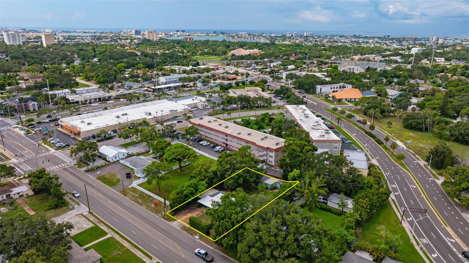 Facing St Pete Beach