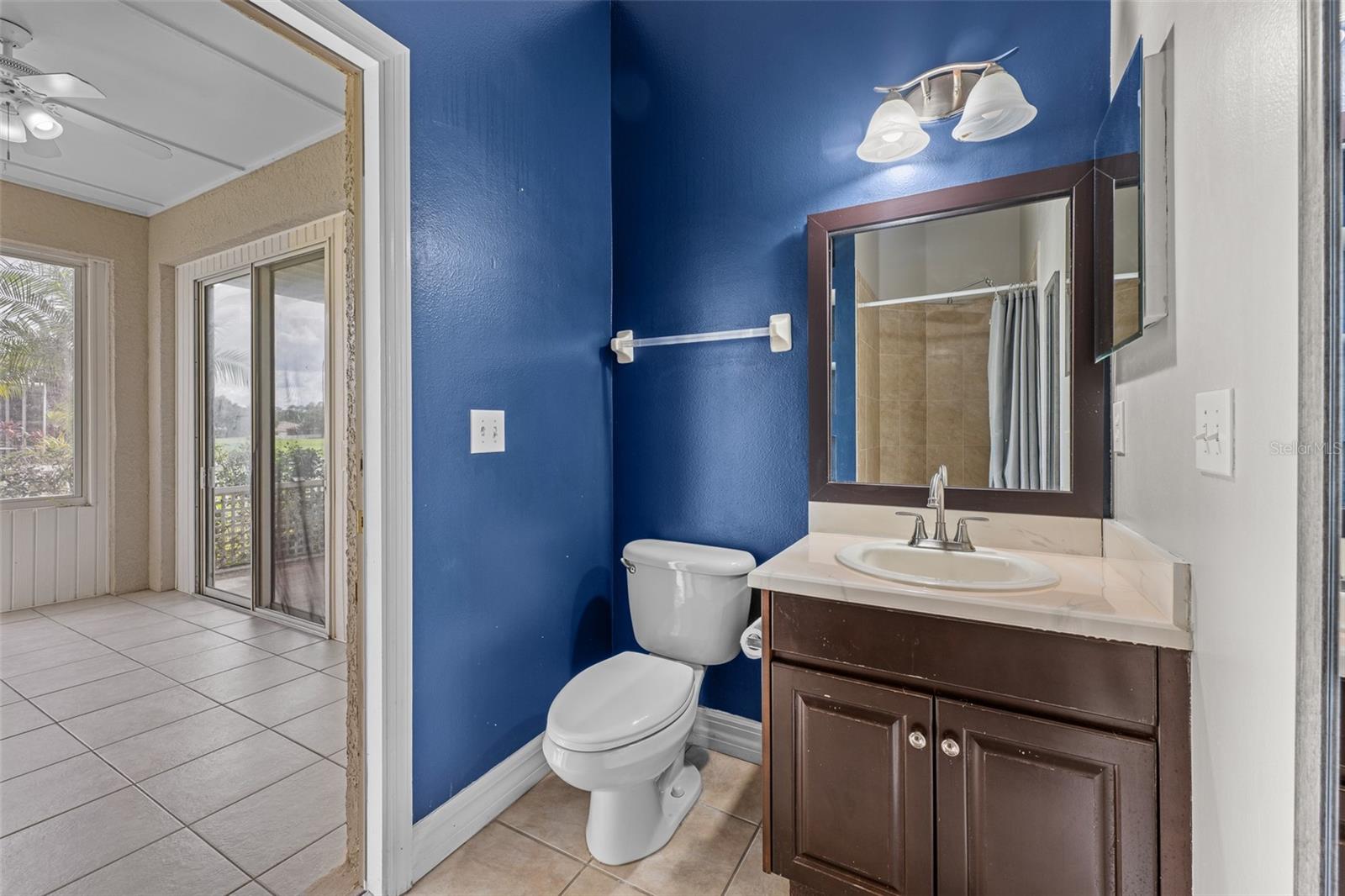 Florida room bath