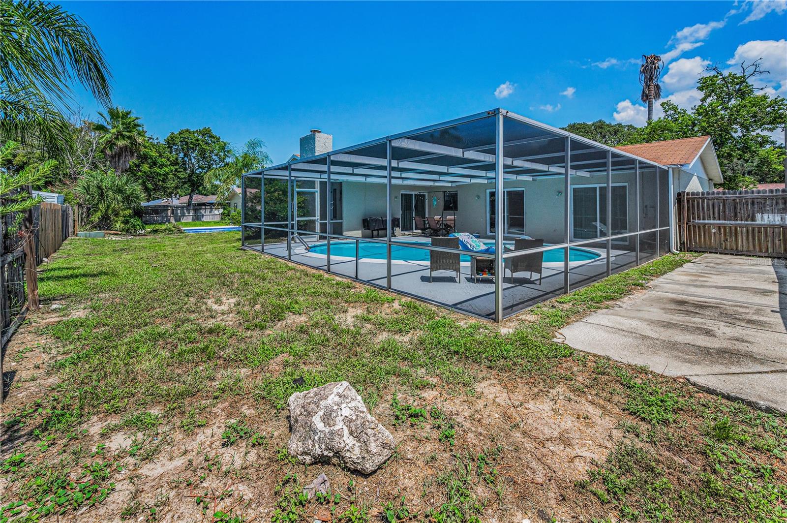 Potential for RV or Boat Parking, Pad is in place just add a gate