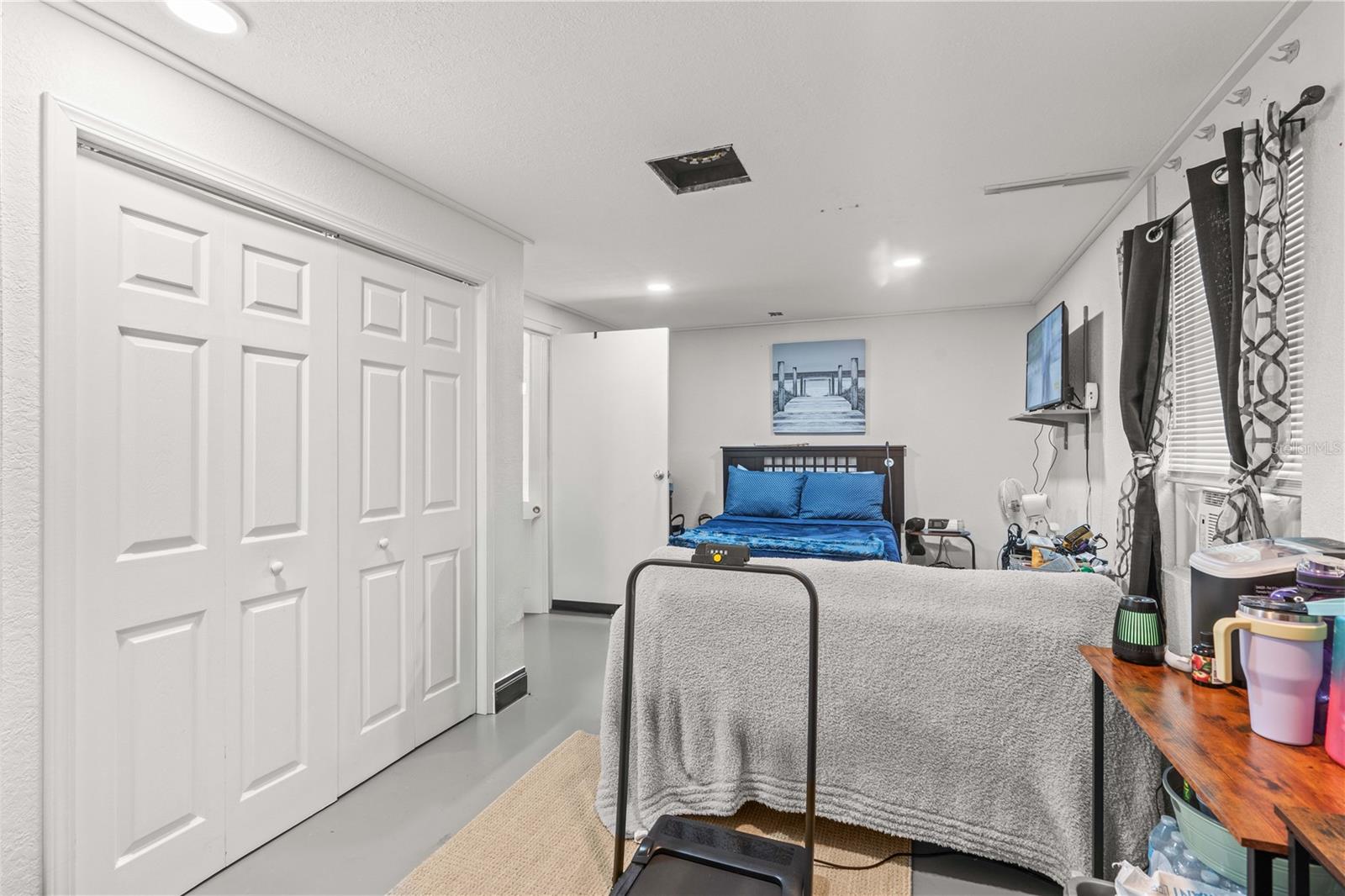 Garage converted to Room