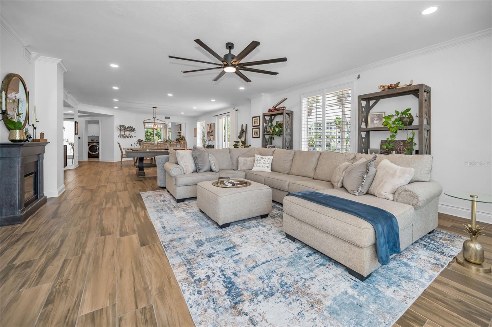This area is the heart of the home.