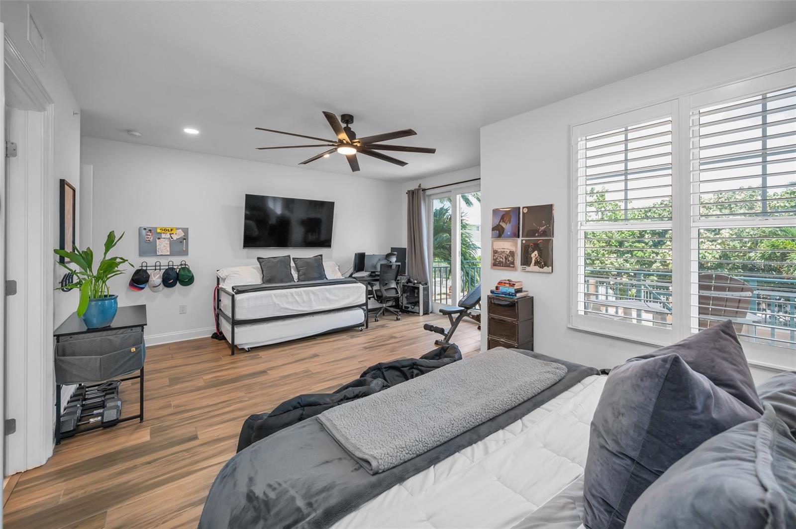 Primary Suite 2 - Has access to the guest balcony.