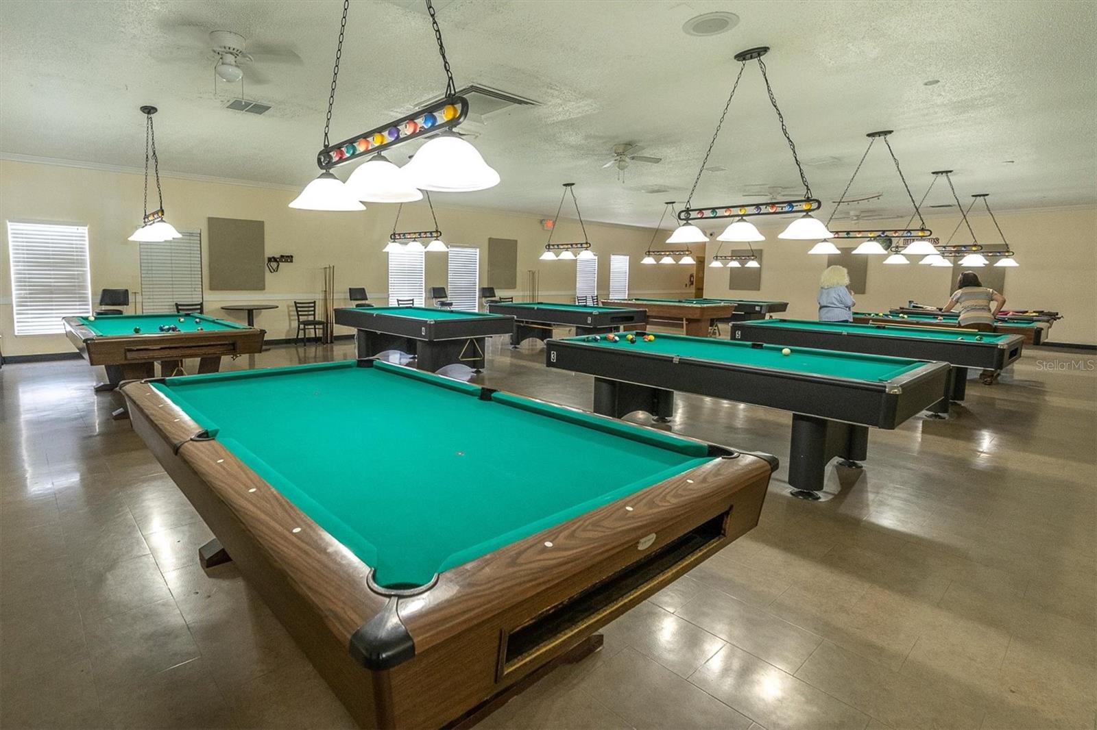 Billiards room