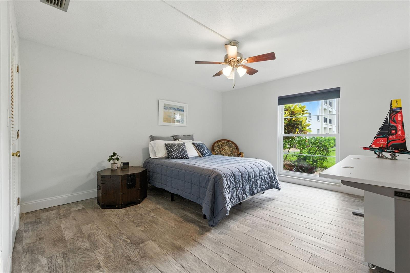 Spacious Bedroom with walk-in closet on the left