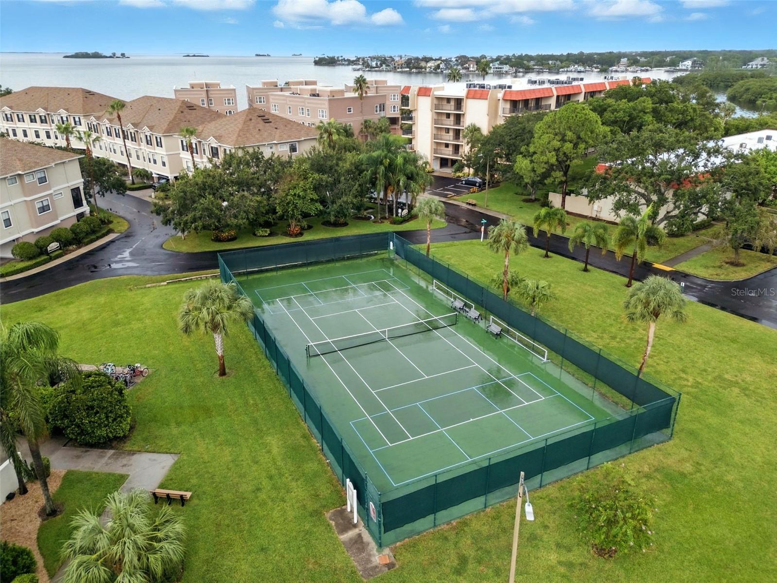 Tennis and pickleball courts