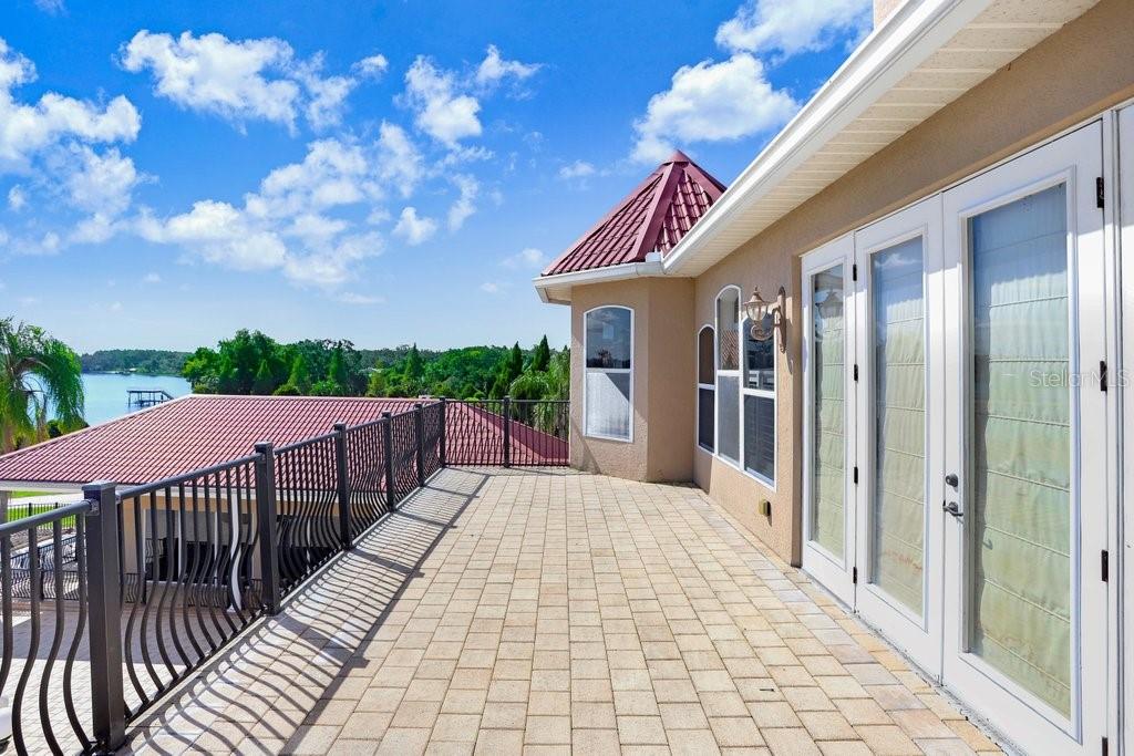 Primary bedroom balcony