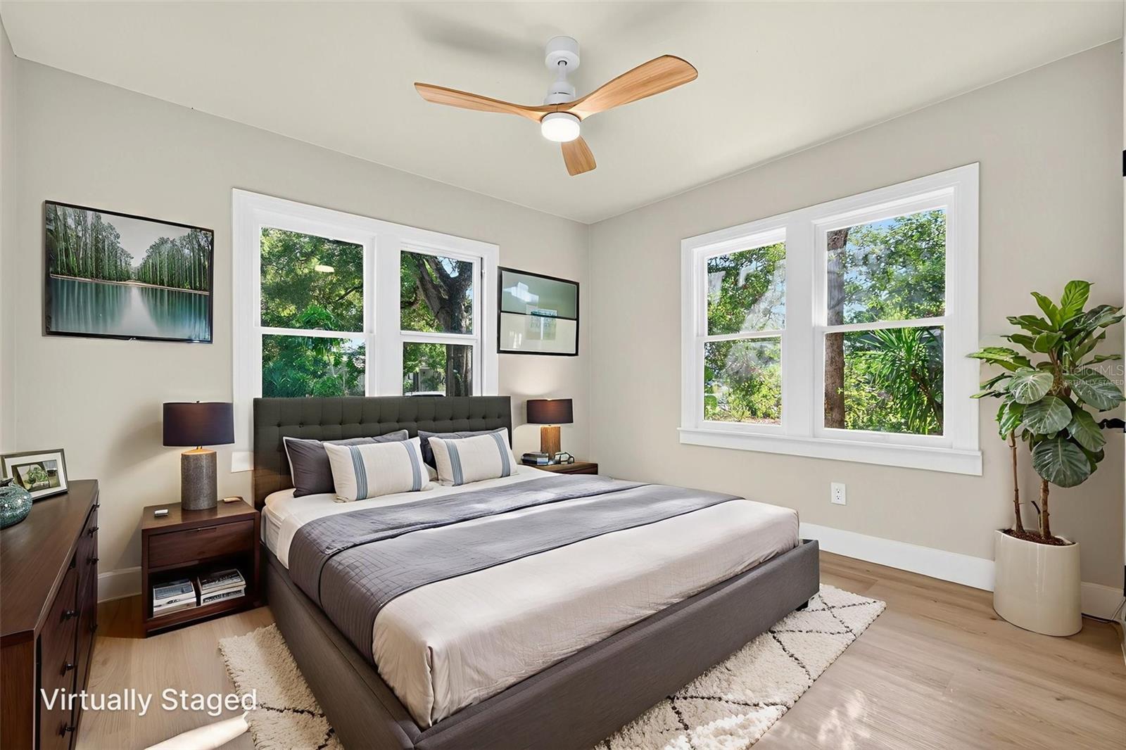 Front Bedroom - Virtually Staged