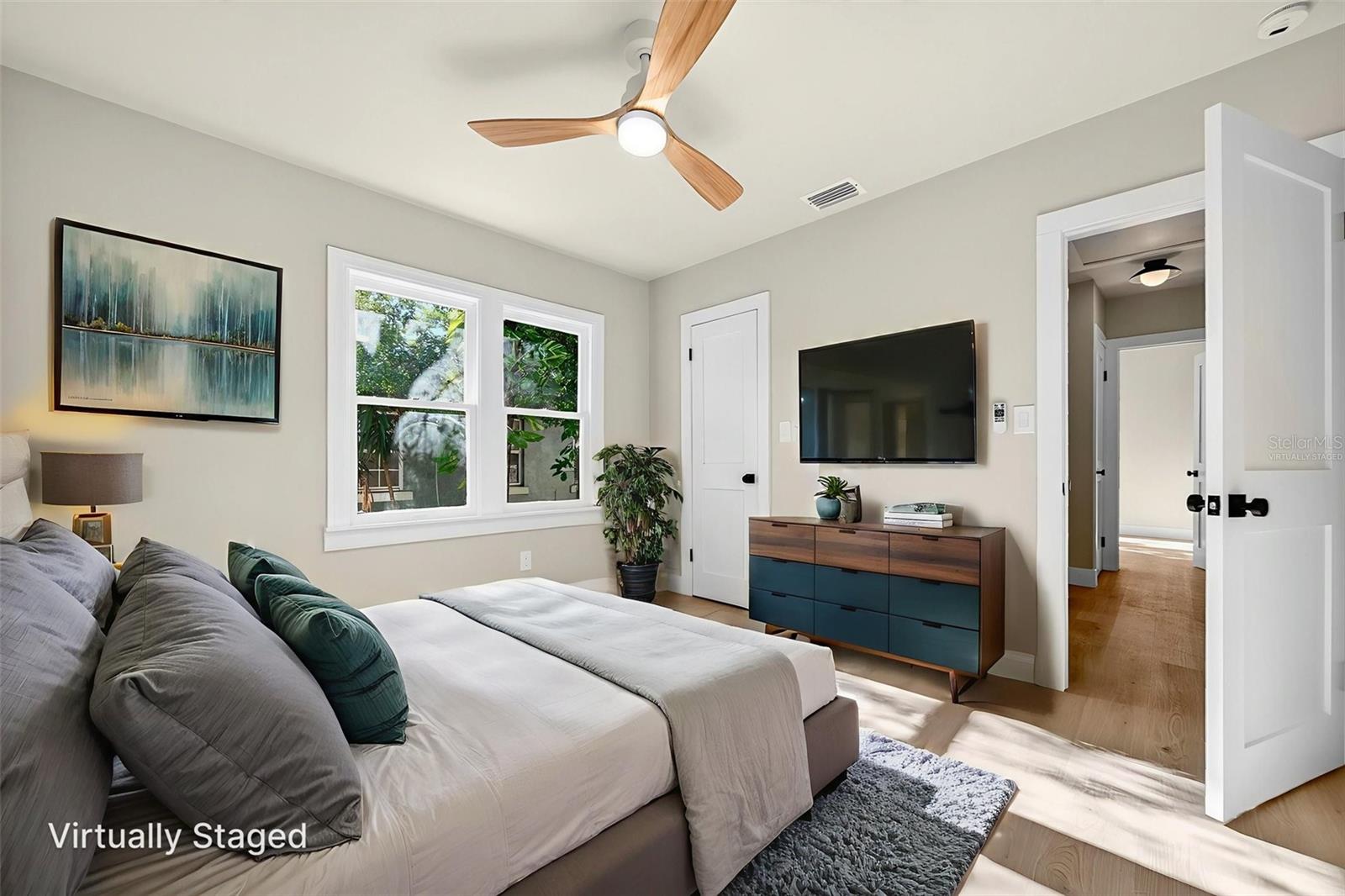 Front Bedroom - Virtually Staged