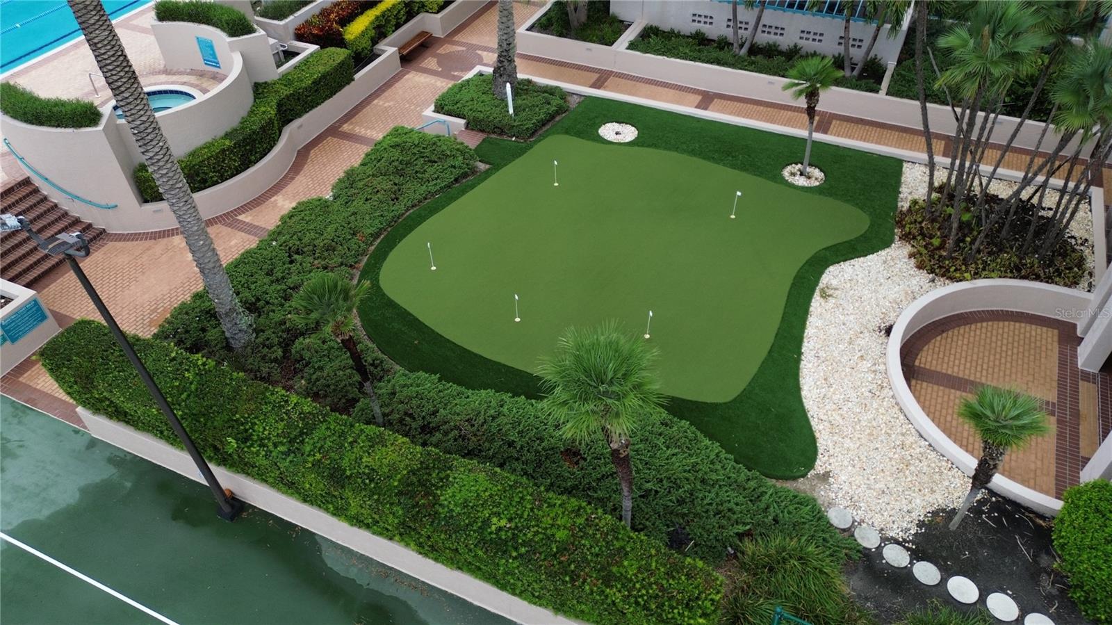 Putting greens