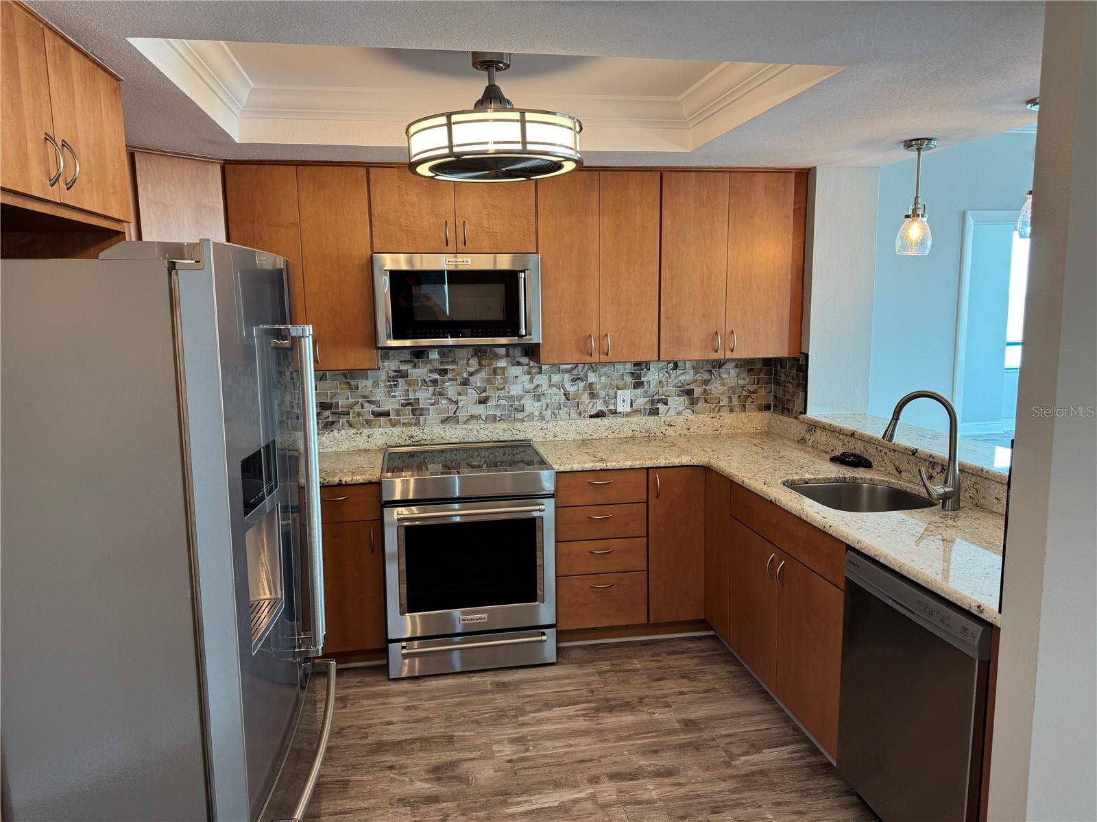 Modern, updated kitchen