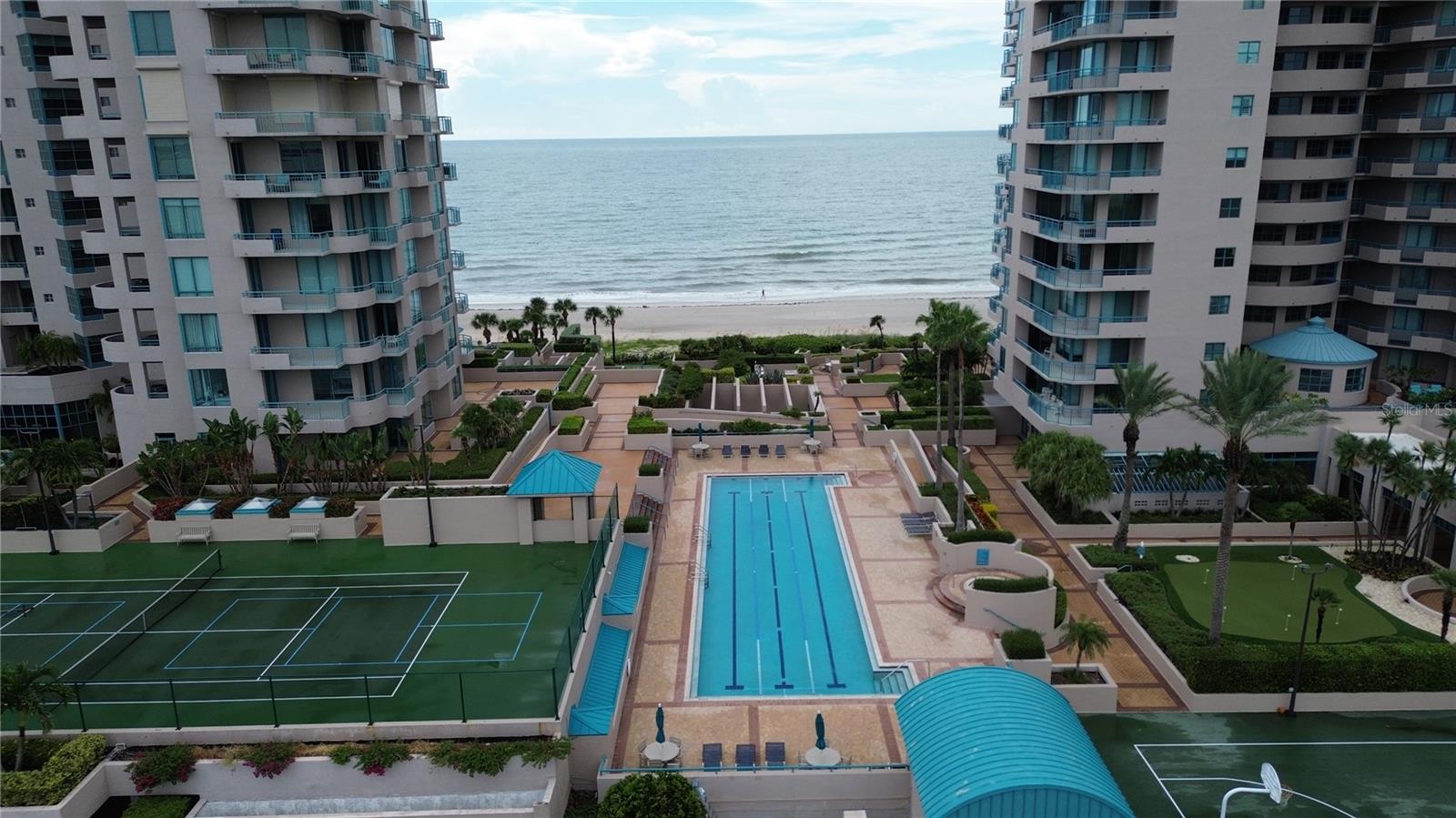 The lap pool