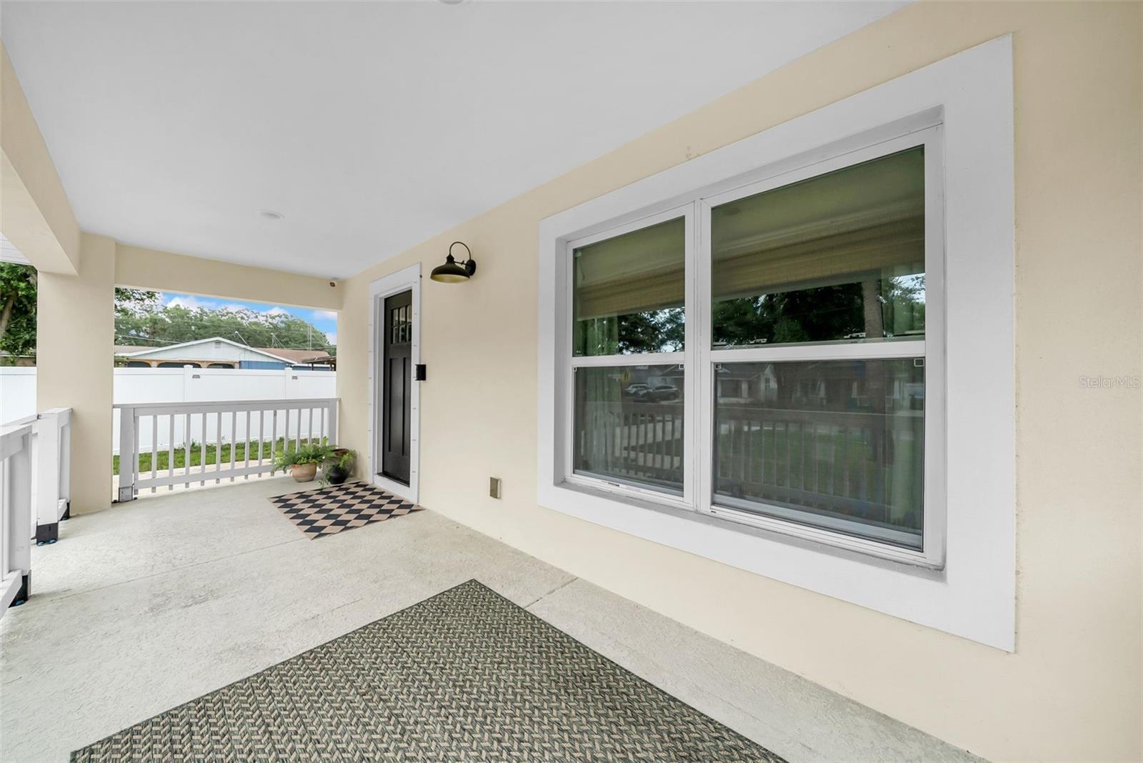Large Covered Front Porch
