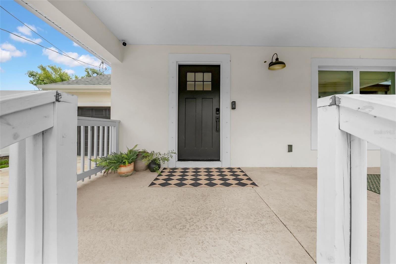 Large Covered Front Porch