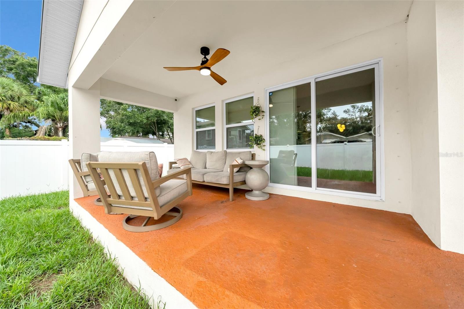Large Covered Rear Patio