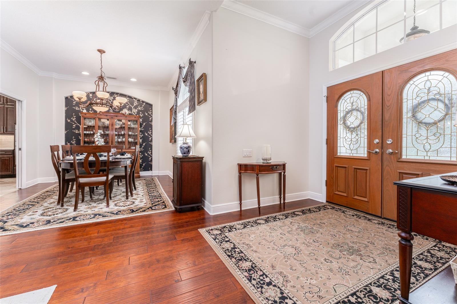 Formal Dining Area off Foyer & Kitchen
