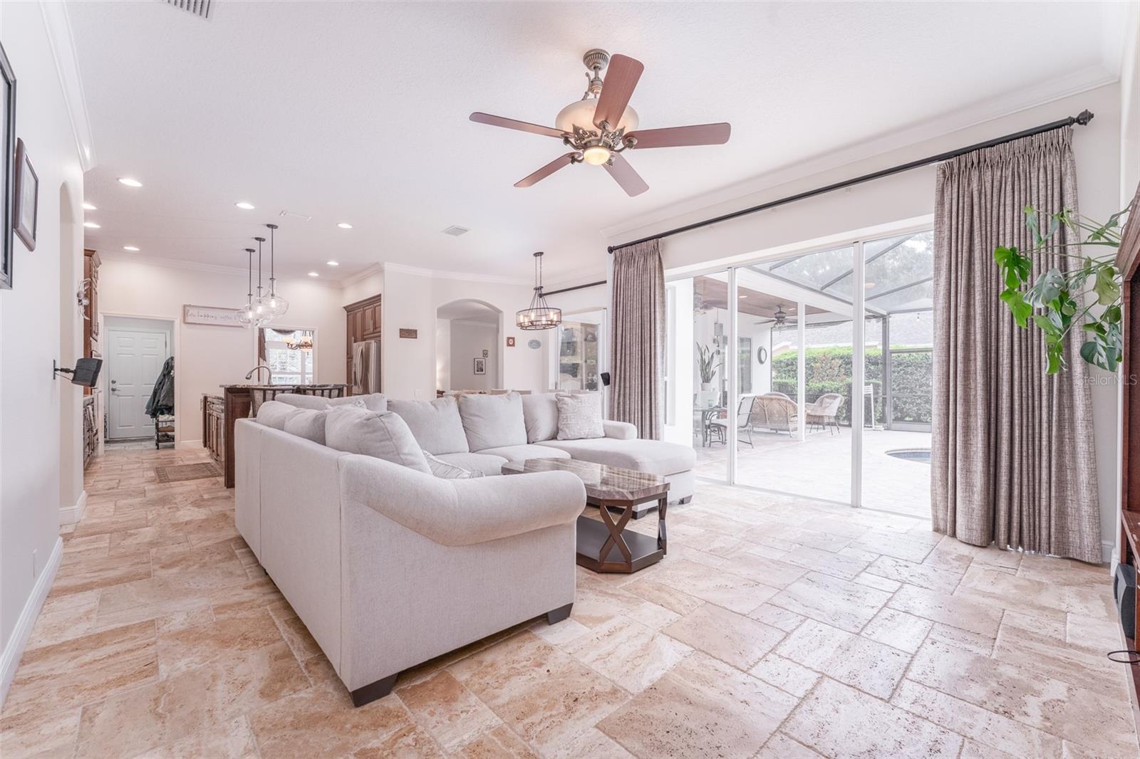 Spacious Family Room