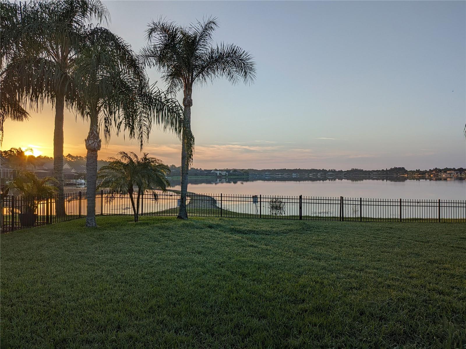 Sunset views from your backyard