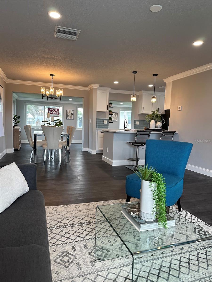 Open floorplan