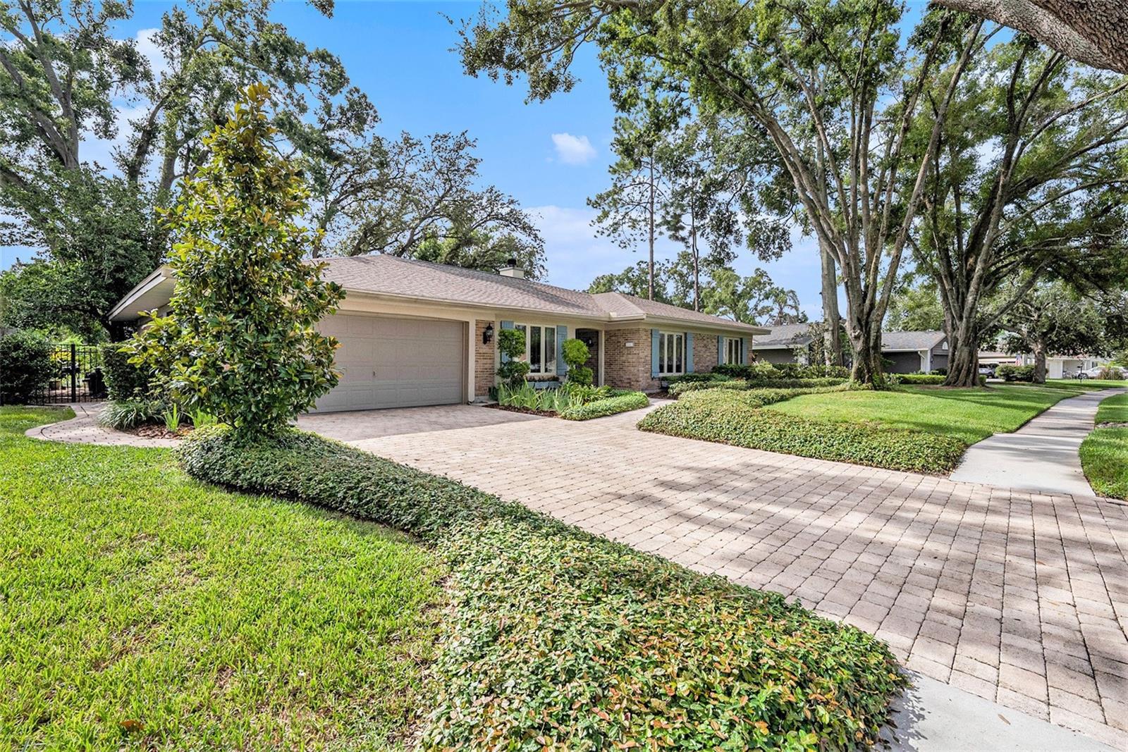 Brick Paver Driveway