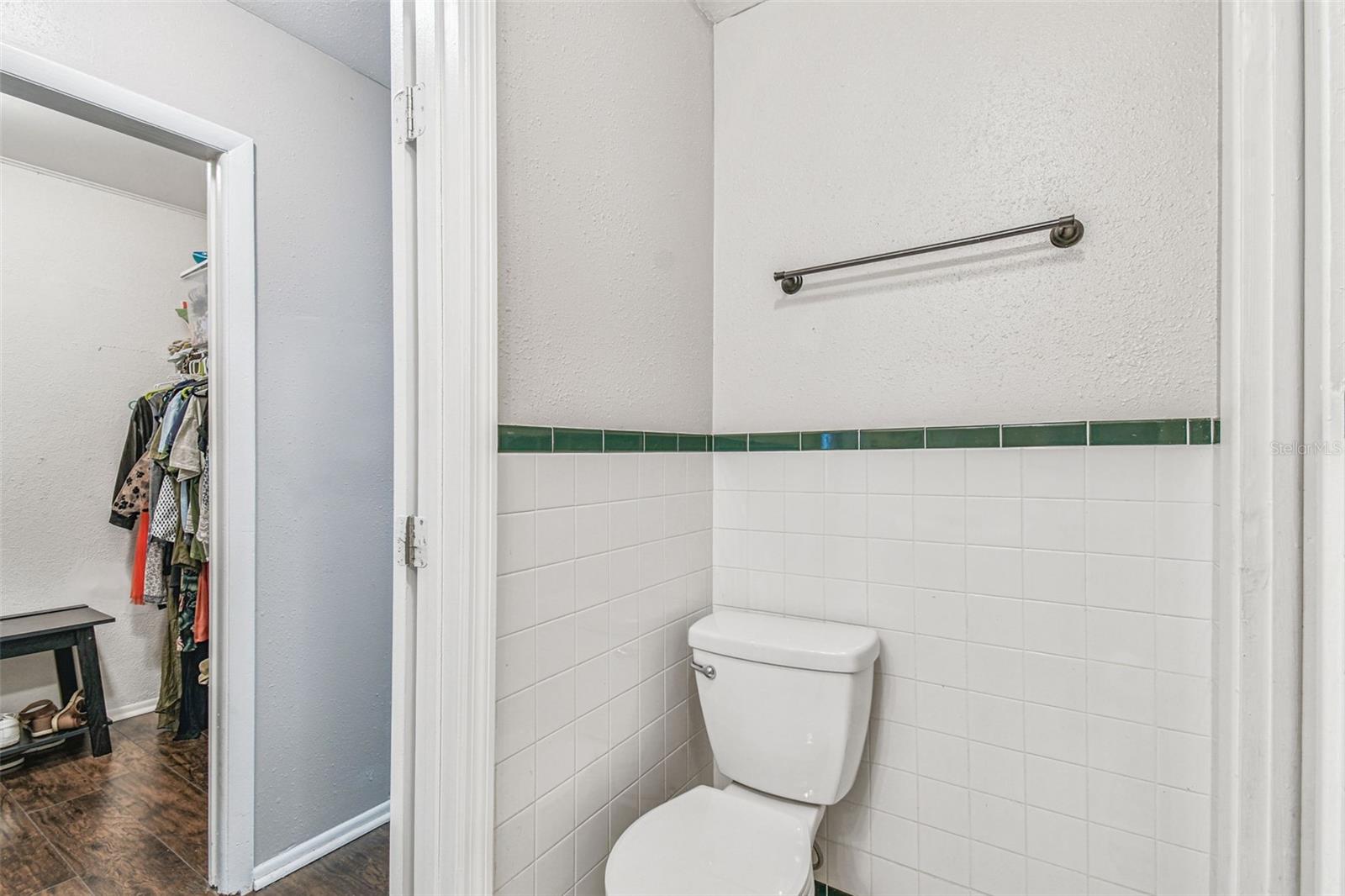 Primary suite bathroom.